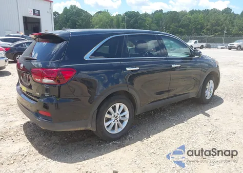 2019 Kia Sorento 2.4L L z USA, uszkodzony, nr VIN 5XYPG4A32KG562991